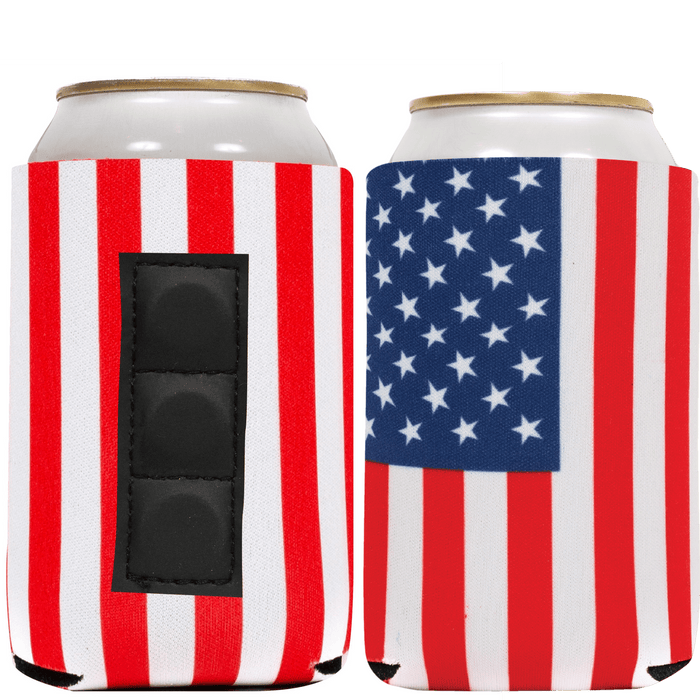 Magnetic American Flag DTG Printing 4mm Thick Neoprene with 3 Magnets