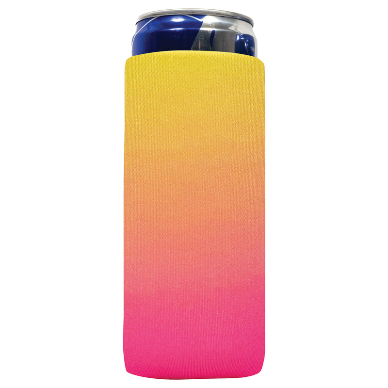 Ombre Slim Can Cooler Sleeves 12oz 4mm Thick Neoprene
