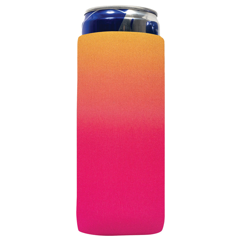 Ombre Slim Can Cooler Sleeves 12oz 4mm Thick Neoprene