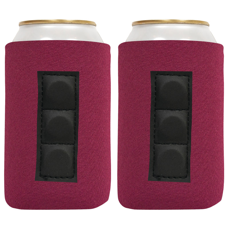 Magnetic Neoprene Can Cooler 12 oz Blank Regular 4mm Thick - 2 Unit - 3 magnets