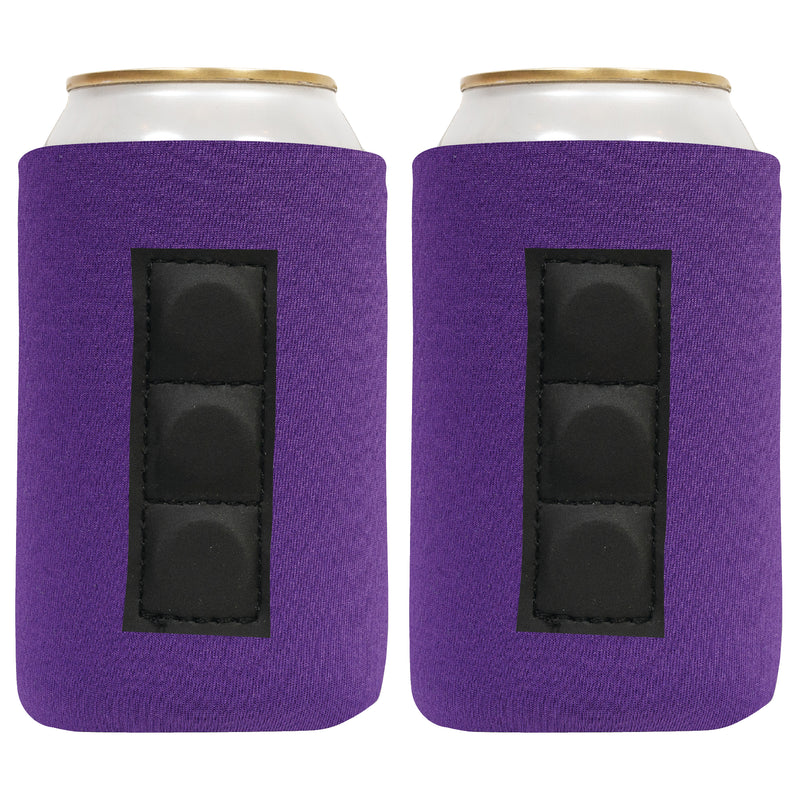 Magnetic Neoprene Can Cooler 12 oz Blank Regular 4mm Thick - 2 Unit - 3 magnets