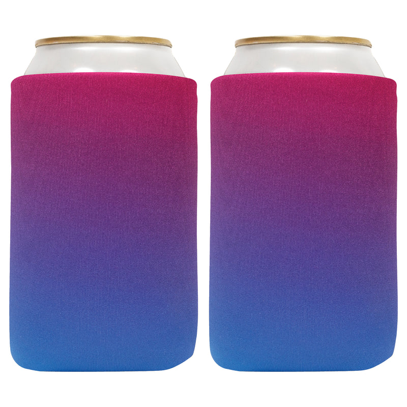 Ombre Can Cooler Sleeves 4mm Thick Neoprene 12oz