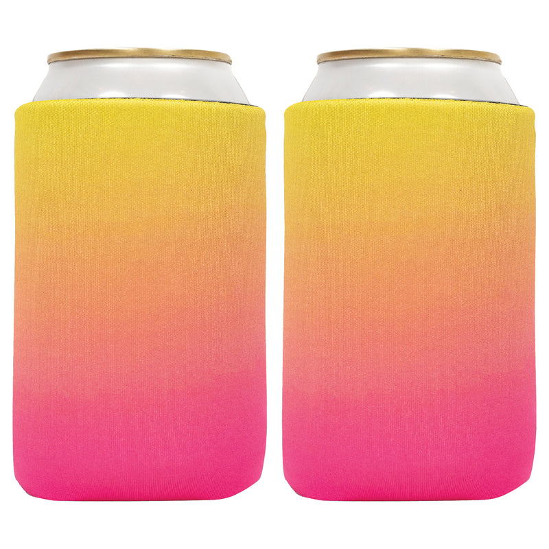 Ombre Can Cooler Sleeves 4mm Thick Neoprene 12oz