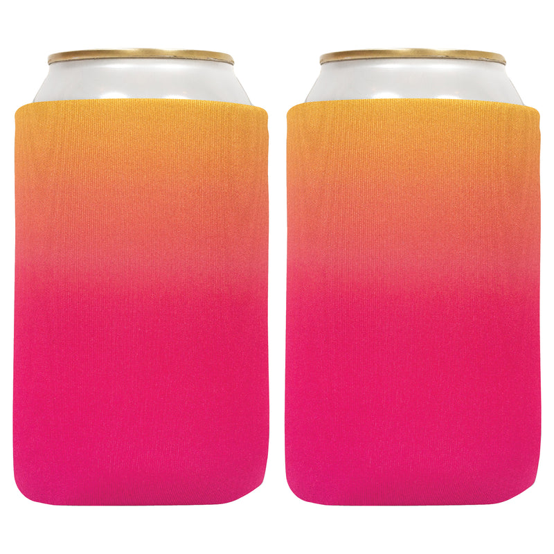 Ombre Can Cooler Sleeves 4mm Thick Neoprene 12oz