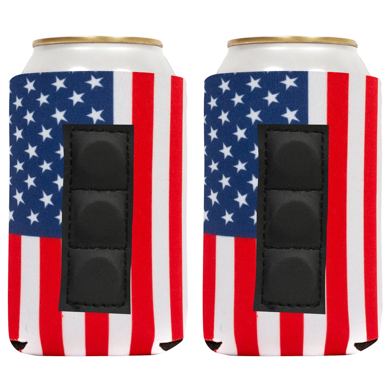 Magnetic Neoprene Can Cooler 12 oz Blank Regular 4mm Thick - 2 Unit - 3 magnets