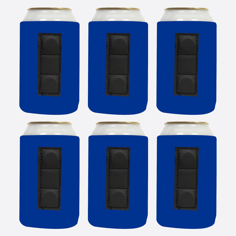 Magnetic Neoprene Can Cooler Sleeve 12 oz Blank Regular Size 4mm Thick - 6 Unit - 3 magnets