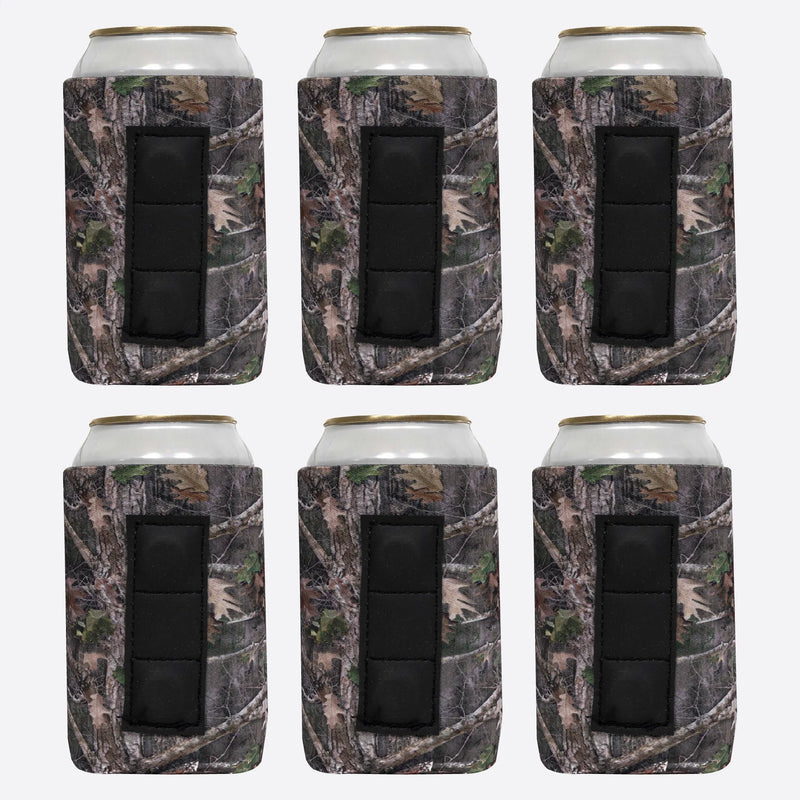 Magnetic Neoprene Can Cooler Sleeve 12 oz Blank Regular Size 4mm Thick - 6 Unit - 3 magnets