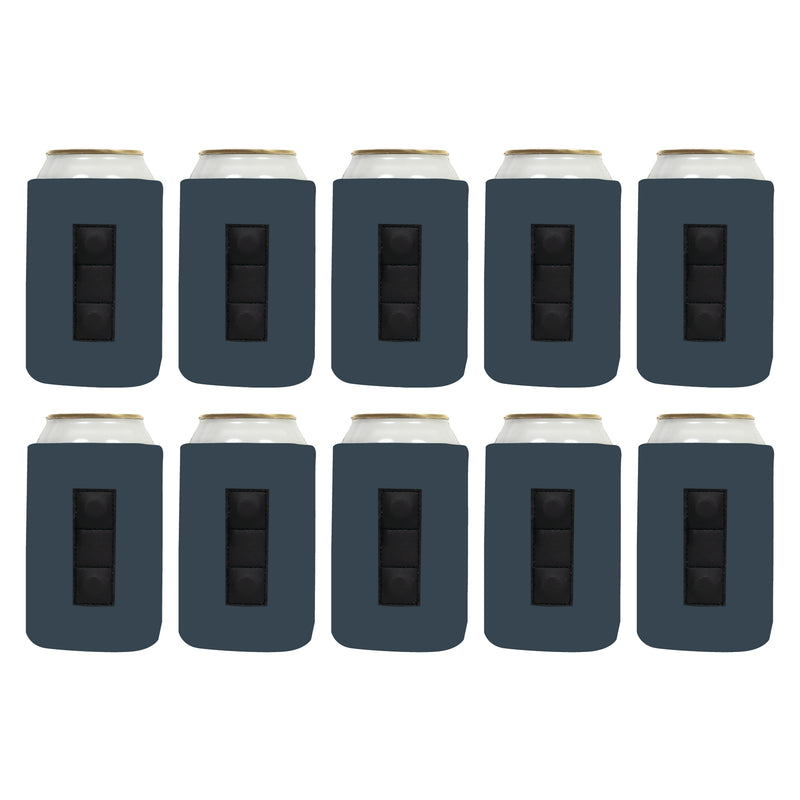 Magnetic Can Cooler Sleeve 12 oz Blank Regular Neoprene 4mm 10 Units - 3 magnets.