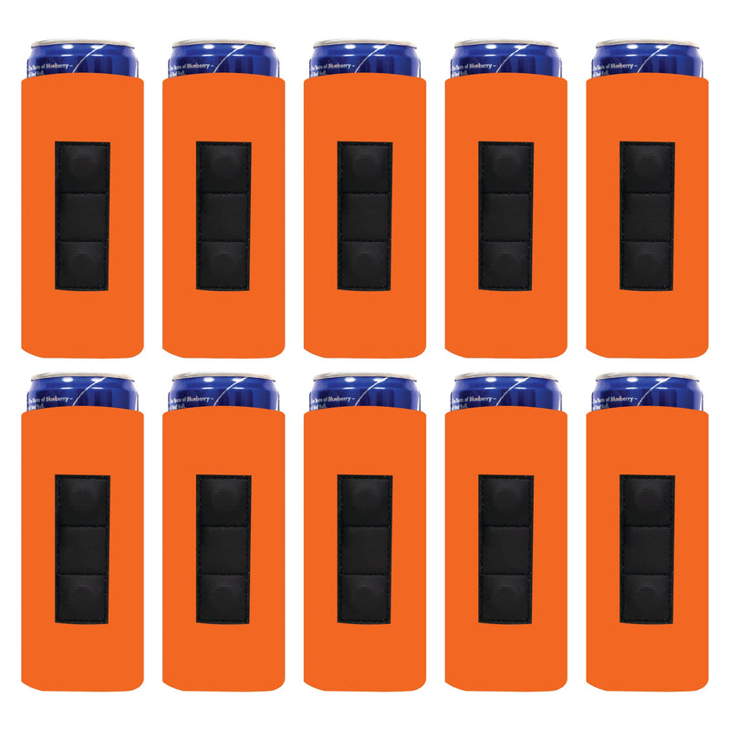 Magnetic Slim Can Cooler 12 oz, Blank 3 Magnets 4mm Neoprene - 100 Unit