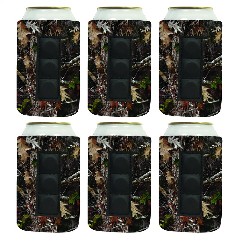 Magnetic Neoprene Can Cooler Sleeve 12 oz Blank Regular Size 4mm Thick - 6 Unit - 3 magnets