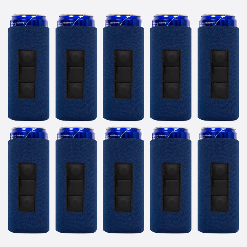 Magnetic Slim Can Cooler Sleeve 12 oz, Skinny Neoprene 10 Unit - QualityPerfection