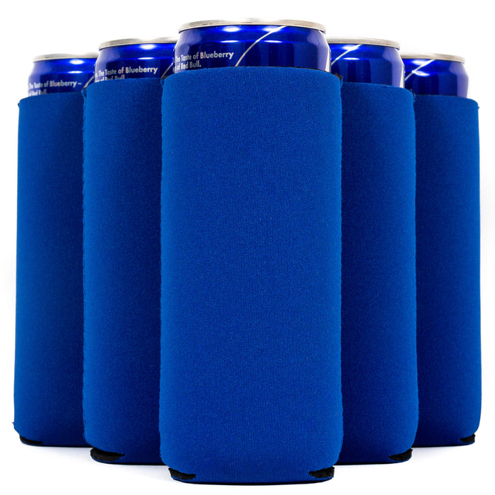 Slim Blank Can Coolers, Skinny Coolie 4mm Neoprene - 100 Pack