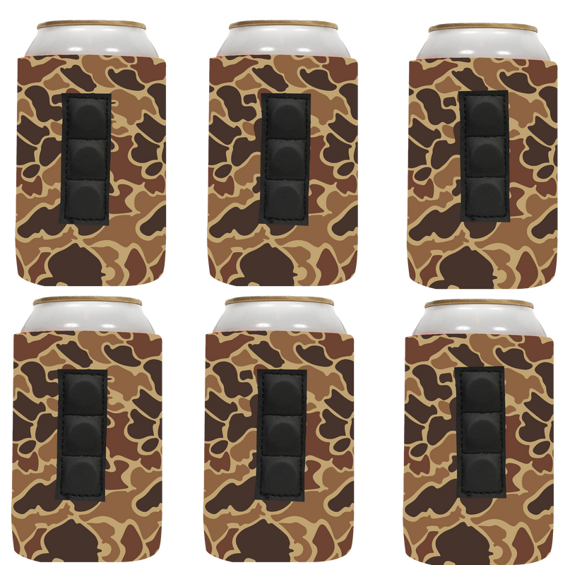 Magnetic Neoprene Can Cooler Sleeve 12 oz Blank Regular Size 4mm Thick - 6 Unit - 3 magnets