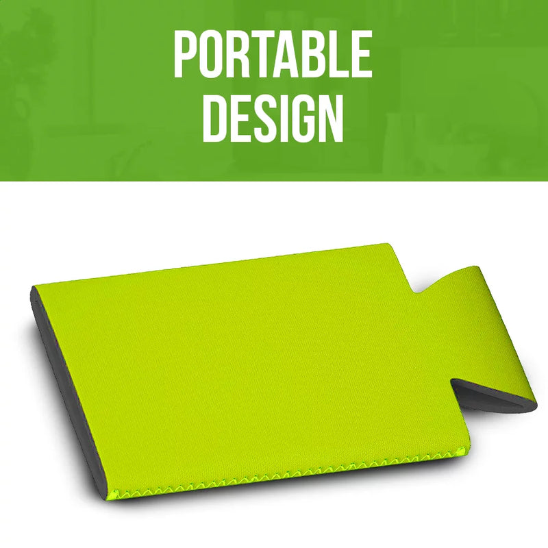 Magnetic Neoprene Can Cooler Sleeve 12 oz Blank Regular Size 4mm Thick - 6 Unit - 3 magnets
