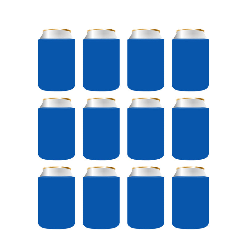 Regular Blank Can Cooler Neoprene 4mm 12 oz - 6 Units