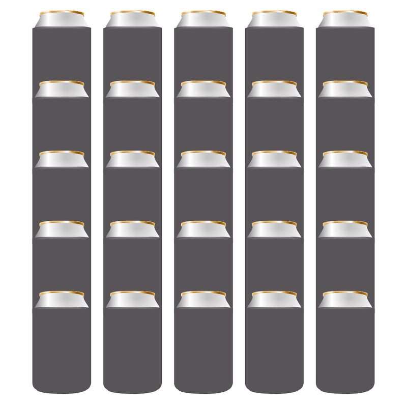 100 Can Coolers Sleeve, Wholesale Foam Insulated Regular 12 oz Can - QualityPerfection