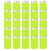 100 Can Coolers Sleeve, Wholesale Foam Insulated Regular 12 oz Can - QualityPerfection