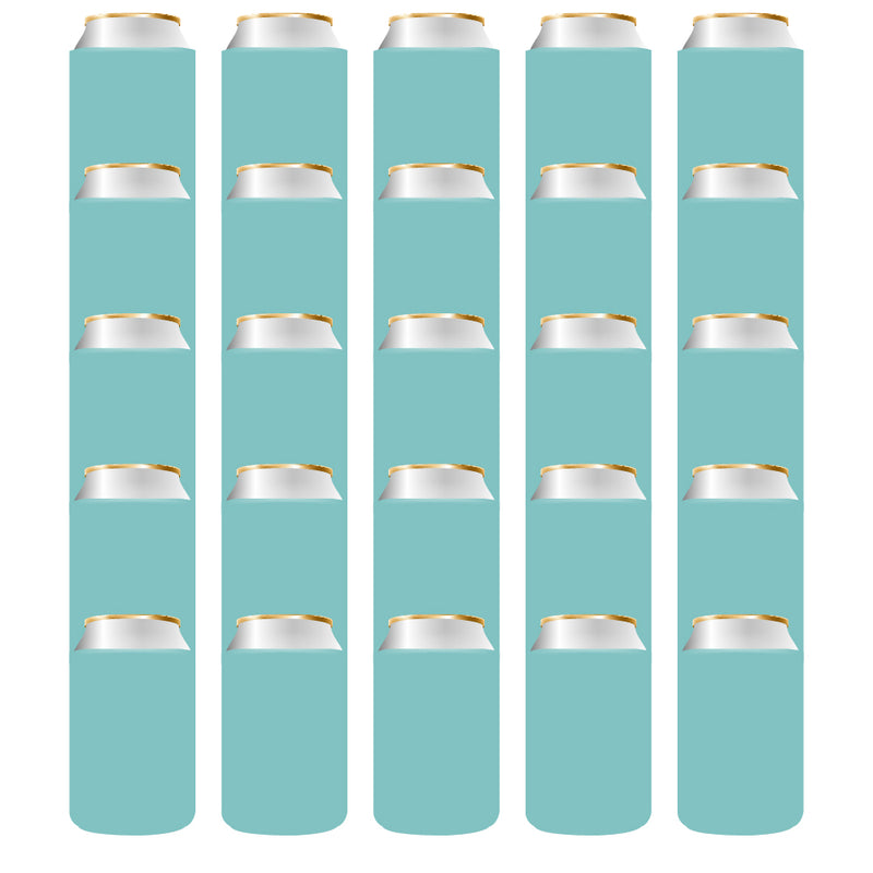 100 Can Coolers Sleeve, Wholesale Foam Insulated Regular 12 oz Can - QualityPerfection