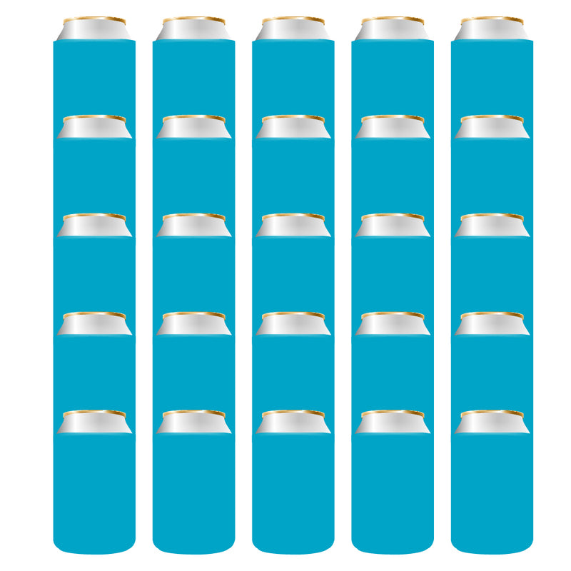 100 Can Coolers Sleeve, Wholesale Foam Insulated Regular 12 oz Can - QualityPerfection