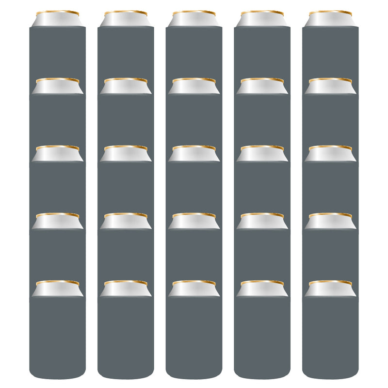 100 Can Coolers Sleeve, Wholesale Foam Insulated Regular 12 oz Can - QualityPerfection
