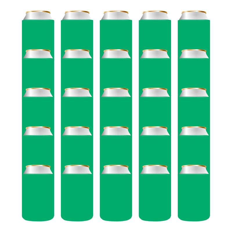 100 Can Coolers Sleeve, Wholesale Foam Insulated Regular 12 oz Can - QualityPerfection