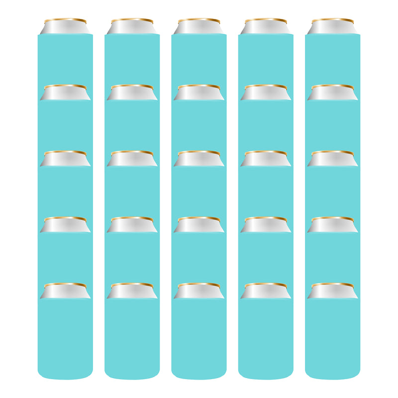 100 Can Coolers Sleeve, Wholesale Foam Insulated Regular 12 oz Can - QualityPerfection