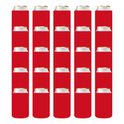 100 Can Coolers Sleeve, Wholesale Foam Insulated Regular 12 oz Can - QualityPerfection
