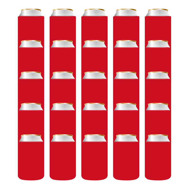 100 Can Coolers Sleeve, Wholesale Foam Insulated Regular 12 oz Can - QualityPerfection