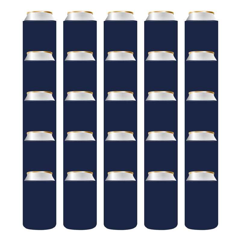 100 Can Coolers Sleeve, Wholesale Foam Insulated Regular 12 oz Can - QualityPerfection