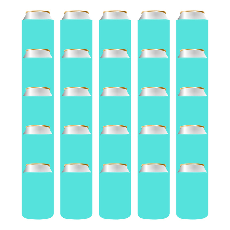 100 Can Coolers Sleeve, Wholesale Foam Insulated Regular 12 oz Can - QualityPerfection