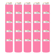 100 Can Coolers Sleeve, Wholesale Foam Insulated Regular 12 oz Can - QualityPerfection