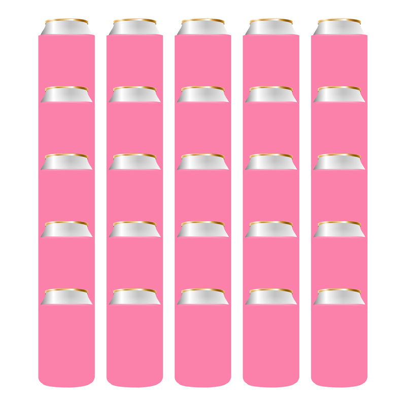 100 Can Coolers Sleeve, Wholesale Foam Insulated Regular 12 oz Can - QualityPerfection