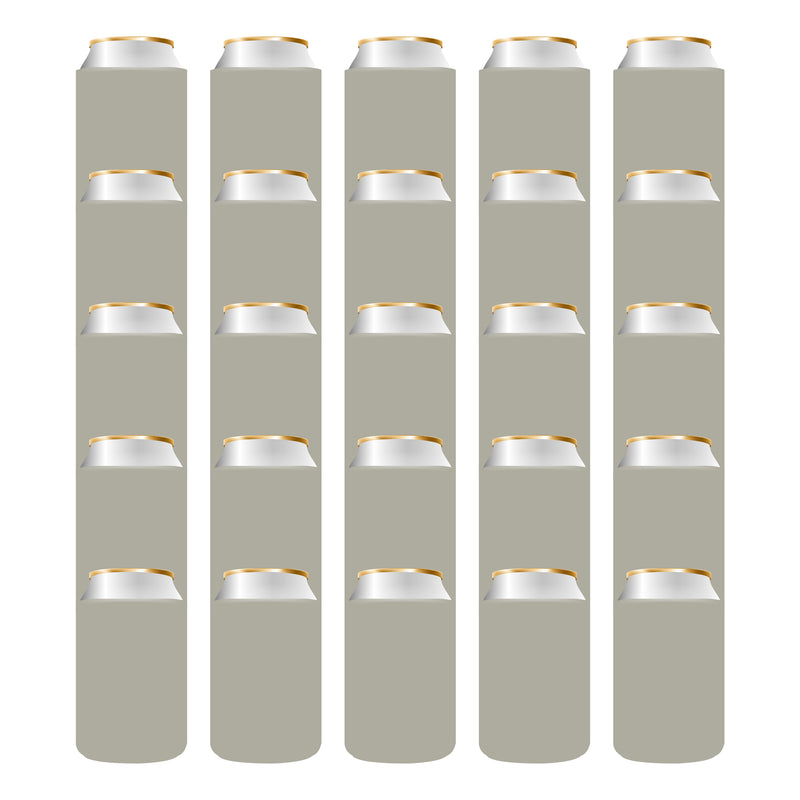 100 Can Coolers Sleeve, Wholesale Foam Insulated Regular 12 oz Can - QualityPerfection