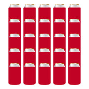 100 Can Coolers Sleeve, Wholesale Foam Insulated Regular 12 oz Can - QualityPerfection