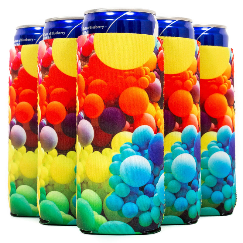 Slim Can Sleeves, Neoprene Premium 4mm Pattern - 24 Units, Bulk