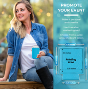 Magnetic Neoprene Can Cooler Sleeve 12 oz Regular Size 4mm Thick 10 Units - QualityPerfection