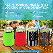 100 Can Coolers Sleeve, Wholesale Foam Insulated Regular 12 oz Can - QualityPerfection