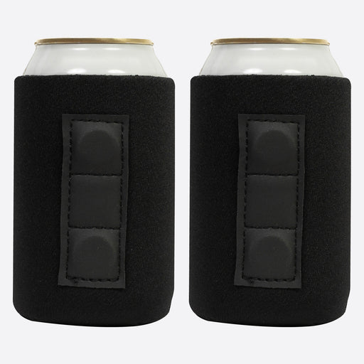 Magnetic Neoprene Can Cooler Sleeve 12 oz Regular Size 4mm Thick 2 Unit - QualityPerfection