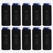 Magnetic Slim Can Cooler Sleeve 12 oz, Skinny Neoprene 10 Unit - QualityPerfection