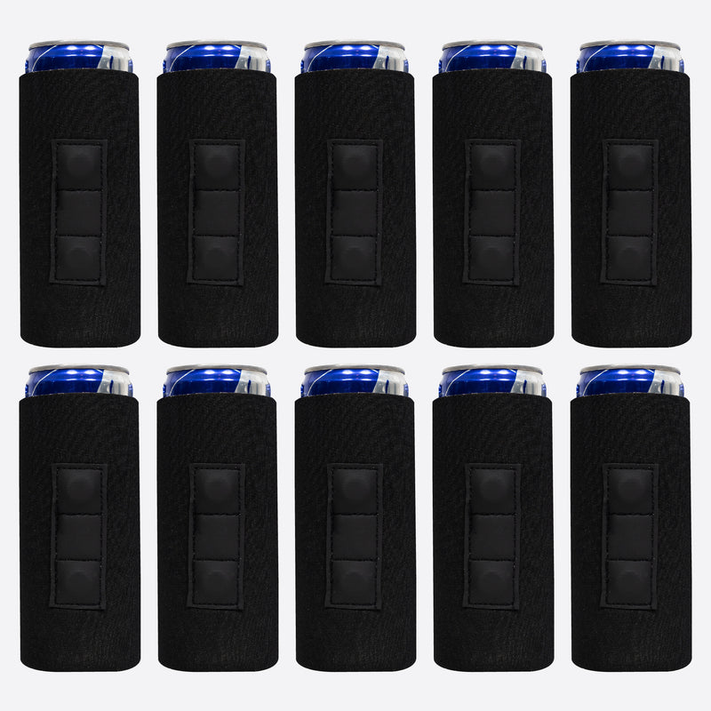 Magnetic Slim Can Cooler Sleeve 12 oz, Skinny Neoprene 10 Unit - QualityPerfection