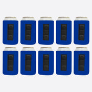 Magnetic Neoprene Can Cooler Sleeve 12 oz Regular Size 4mm Thick 10 Units - QualityPerfection