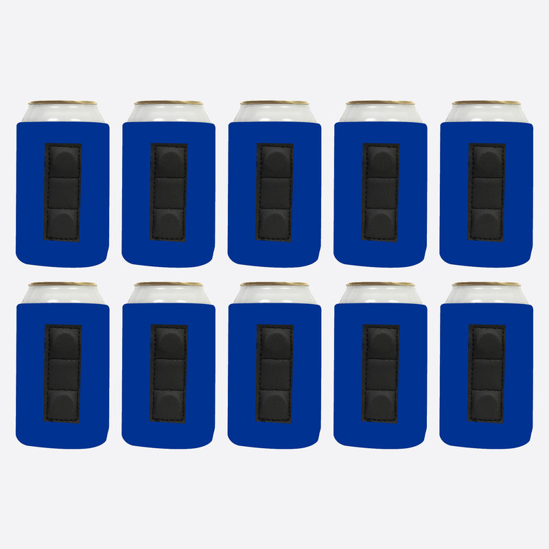 Magnetic Neoprene Can Cooler Sleeve 12 oz Regular Size 4mm Thick 10 Units - QualityPerfection