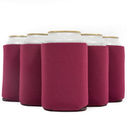 Neoprene Can Cooler Sleeve - Premium 4mm Bulk Regular size, 12 Pack - QualityPerfection