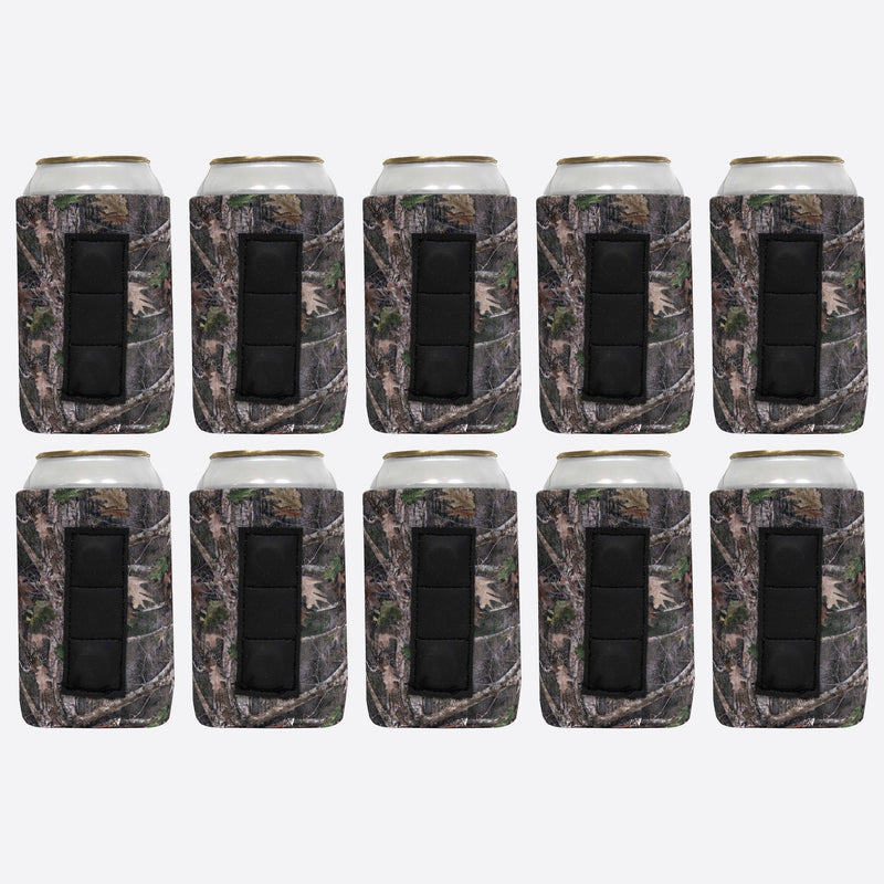 Magnetic Neoprene Can Cooler Sleeve 12 oz Regular Size 4mm Thick 10 Units - QualityPerfection