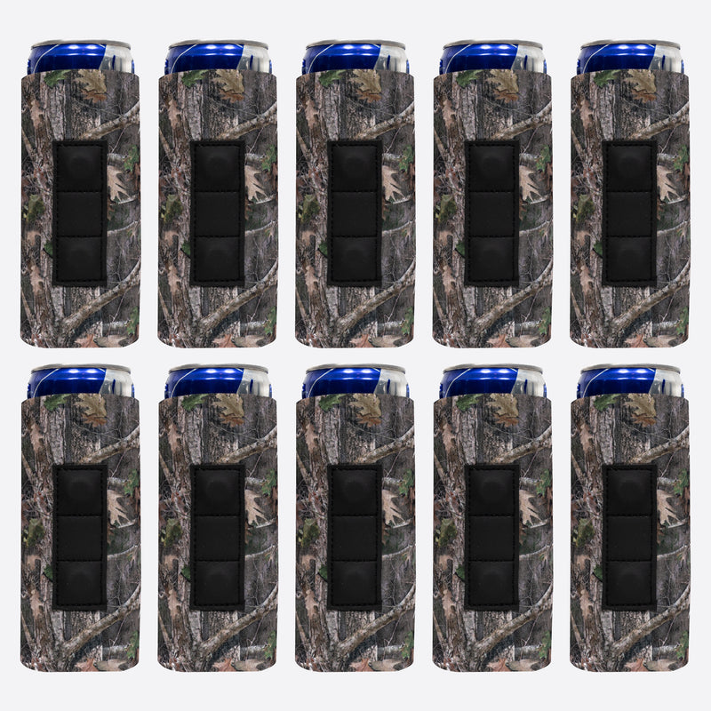 Magnetic Slim Can Cooler Sleeve 12 oz, Skinny Neoprene 10 Unit - QualityPerfection