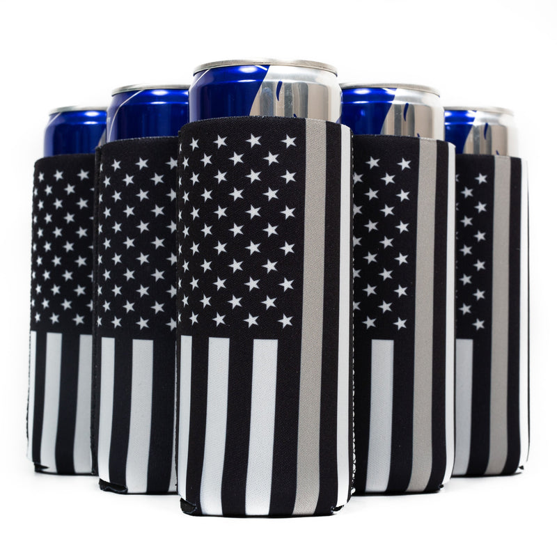 Slim Can Sleeves, Neoprene Premium 4mm Pattern - 24 Units, Bulk