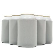 Neoprene Can Cooler Sleeve - Premium 4mm Bulk Regular size, 6 Pack - QualityPerfection