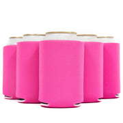 Neoprene Can Cooler Sleeve - Premium 4mm Bulk Regular size, 6 Pack - QualityPerfection