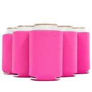 Neoprene Can Cooler Sleeve - Premium 4mm Bulk Regular size, 12 Pack - QualityPerfection