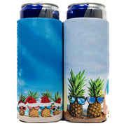 Slim Can Cooler Sleeves (2 Pack) Thermocoolers for 12 oz Tall Skinny Beverage with Gift Package - QualityPerfection